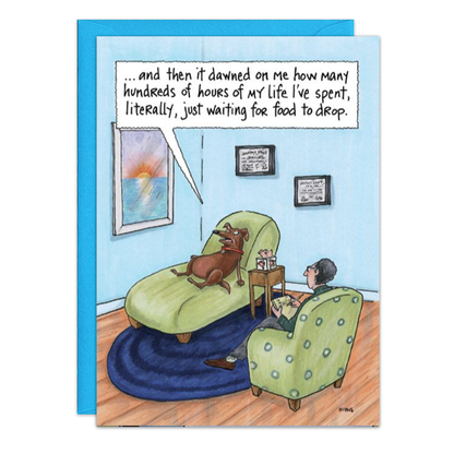 Dog Therapist Birthday Card