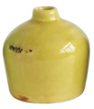 Terracotta Vase (Yellow)