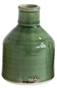 Terracotta Vase (Green)